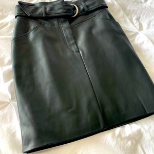 Leather Skirt